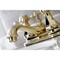 Kingston Brass KB602BX 4-Inch Centerset Bathroom Faucet with Pop-Up Drain, Polished Brass KB602BX - alternate 3